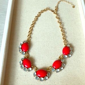 Stella & Dot Mae Necklace Red